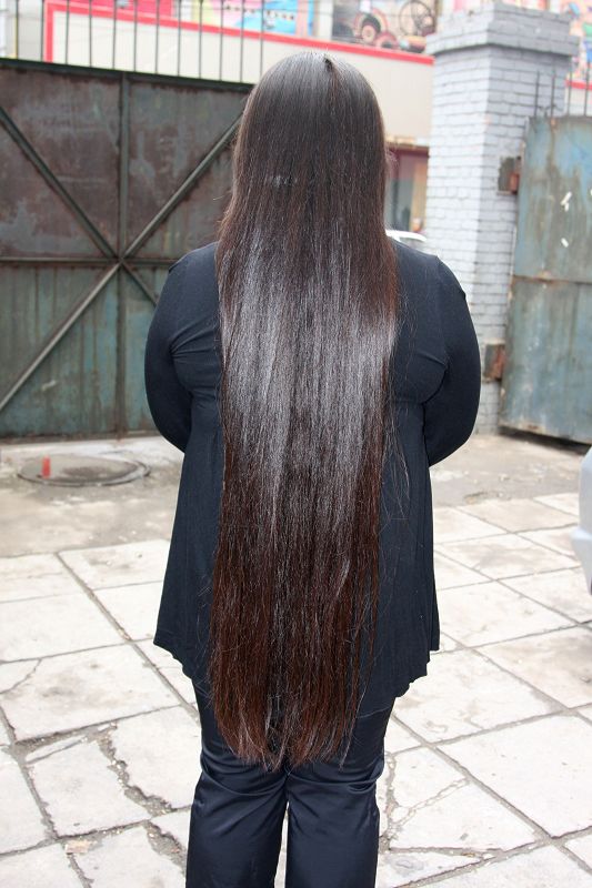 90cm long hair