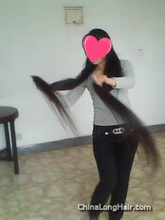 Enhui's long hair photos for Labour Day