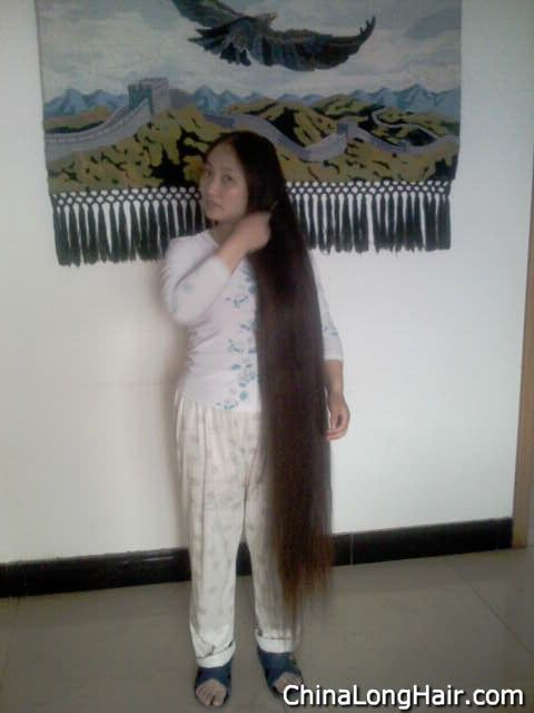 1.3 meters long hair from Henan province