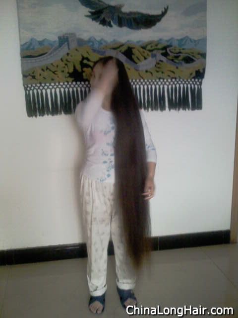 1.3 meters long hair from Henan province