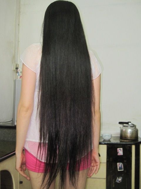 72cm long hair