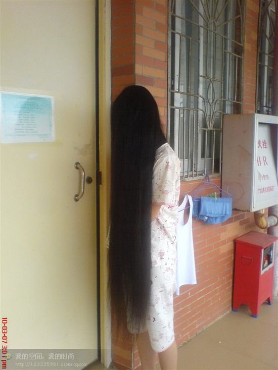 ying love her beautiful long hair