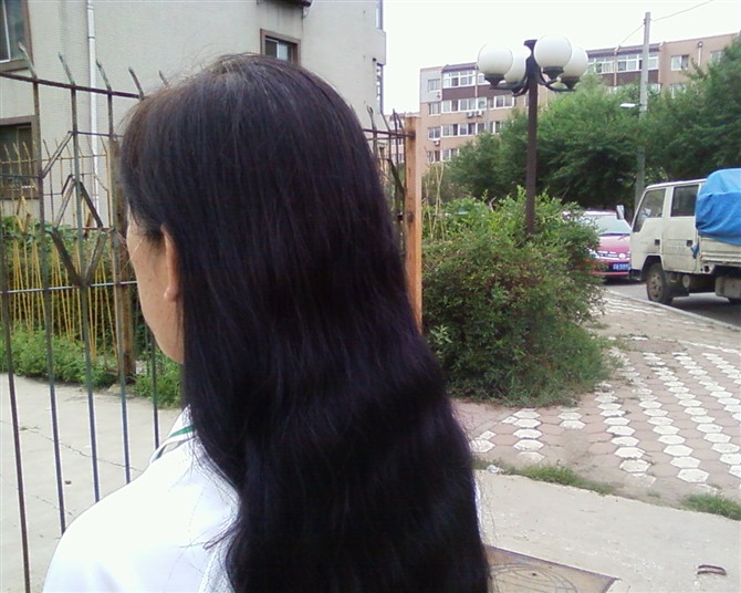 Knee length braid from Shenyang, Liaoning province