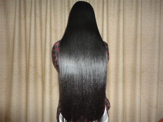 Beautiful shiny long hair