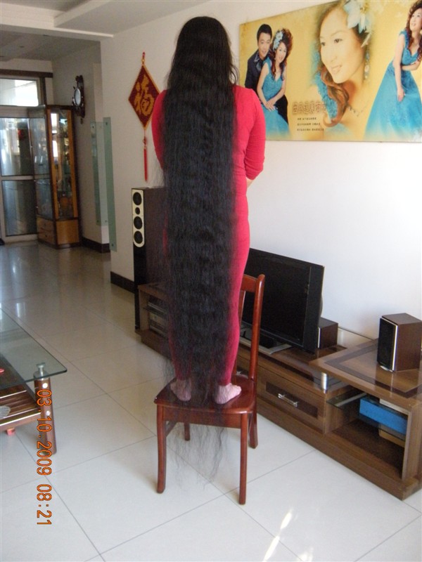 2 meters long hair from Shijiazhuang city, Hebei province