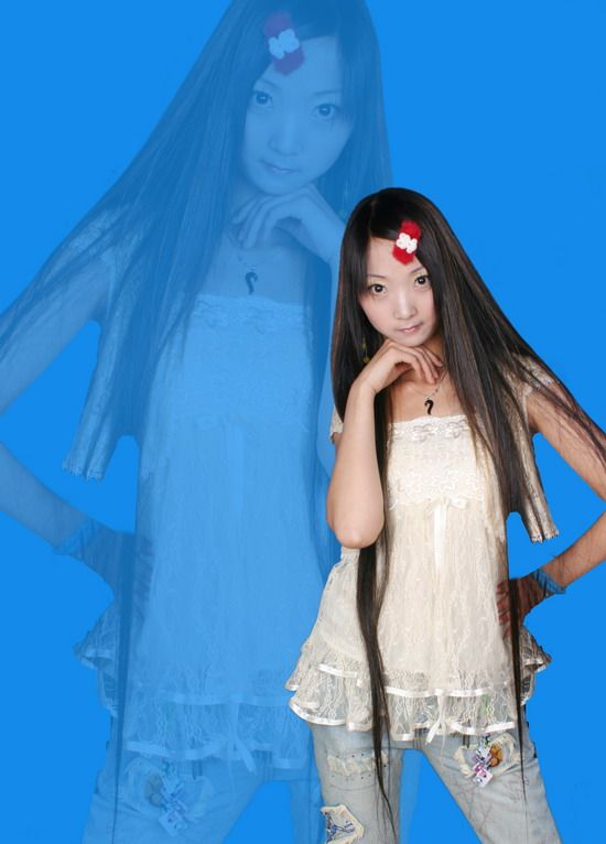 Long hair fairy from Shanghai