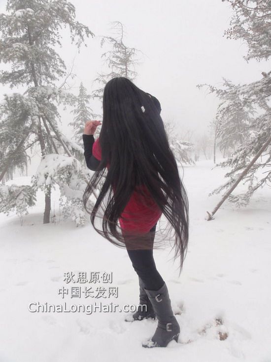 The first snow in Shandong province in this winter