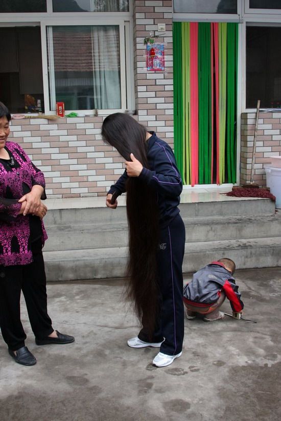 1.45 meters long hair from Beijing