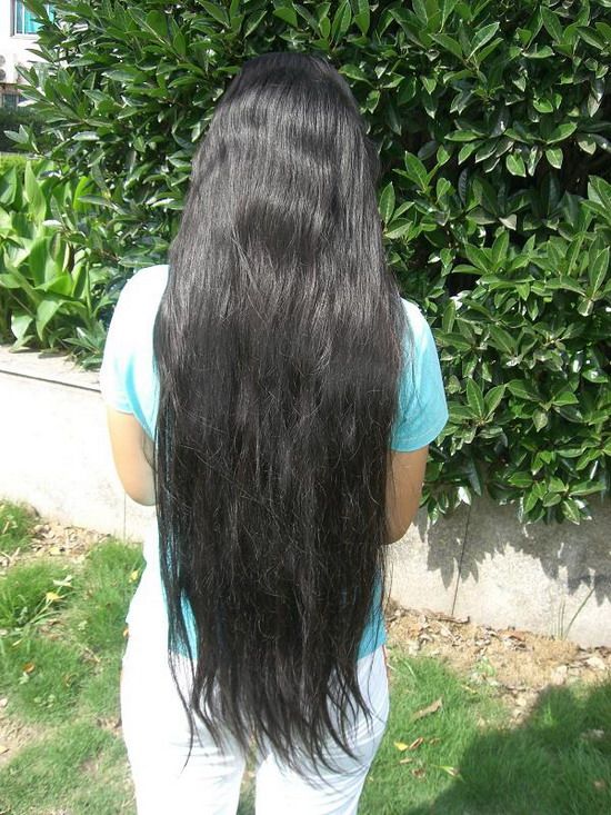 1 meter long hair made to different hairstyles
