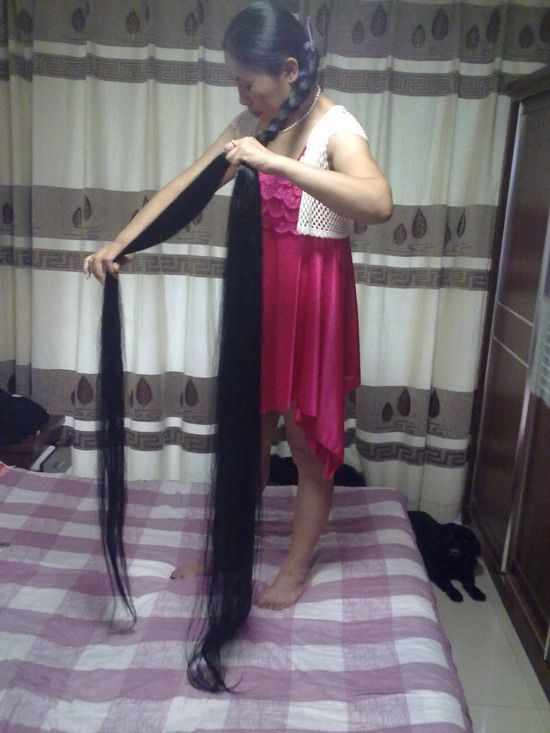 2 meters long hair from Qinhuangdao city, Hebei province-2