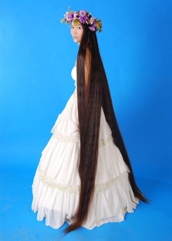 20 years long hair from Kunming city, Yunnan province