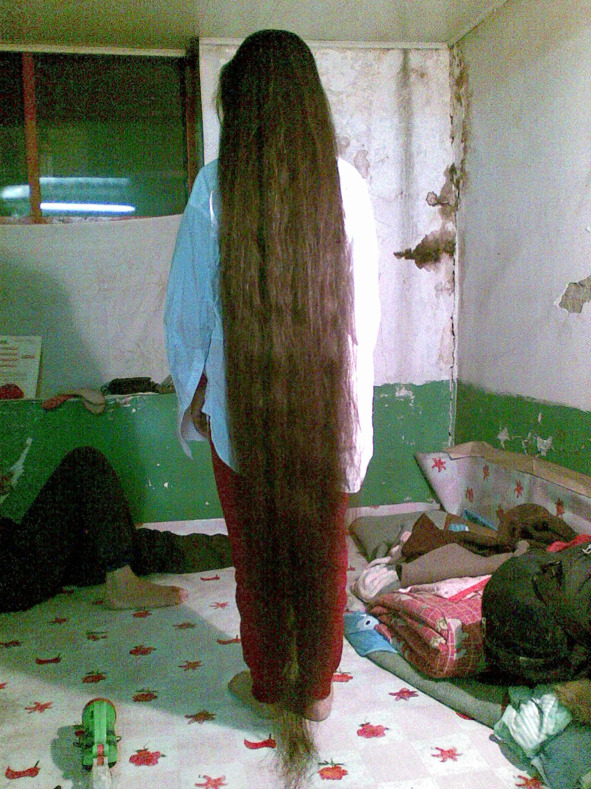 2 meters long hair from Baishan city, Jilin province