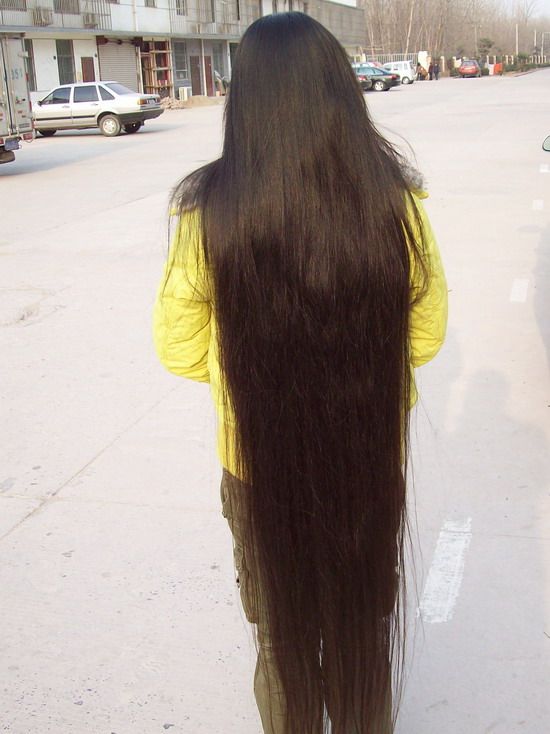 nangongxunyi's floor length long hair