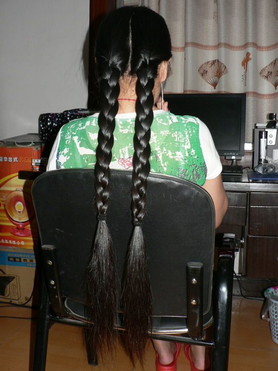 Thick double braid