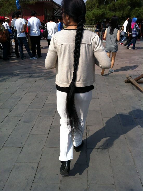 Long braid travelled in Beijing