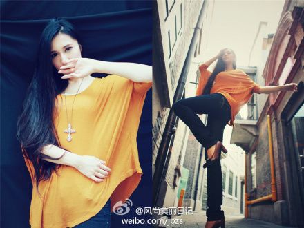 Long hair photos from Chinese twitter