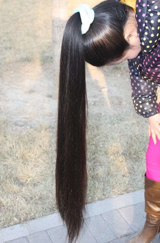 85cm long hair seller from supermarket