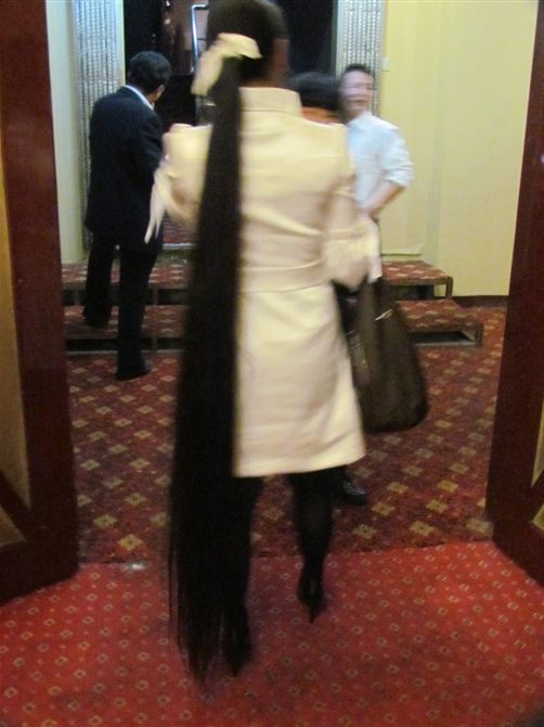 Long ponytail from Shangrao