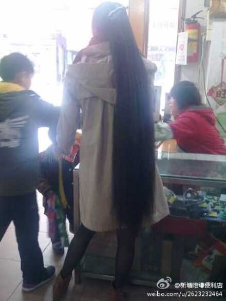 Long hair photos from Chinese twitter-14Long hair photos