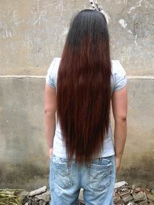 Hip length long hair girl from Nanjing