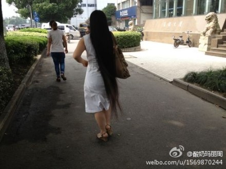 Long hair photos from Chinese twitter-19