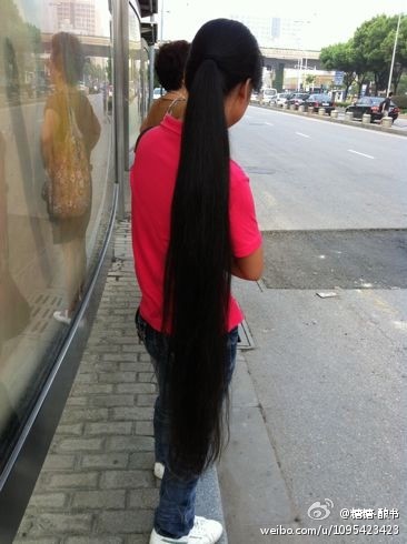 Long hair photos from Chinese twitter-22