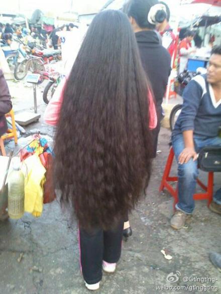Long hair photos from Chinese twitter-22