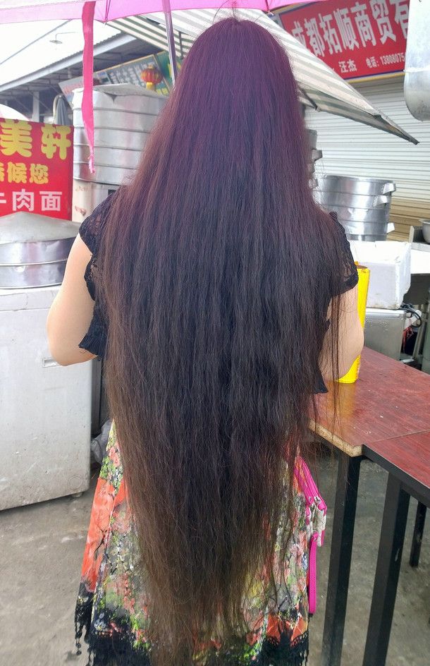 Streetshot of long hair by lidunjun