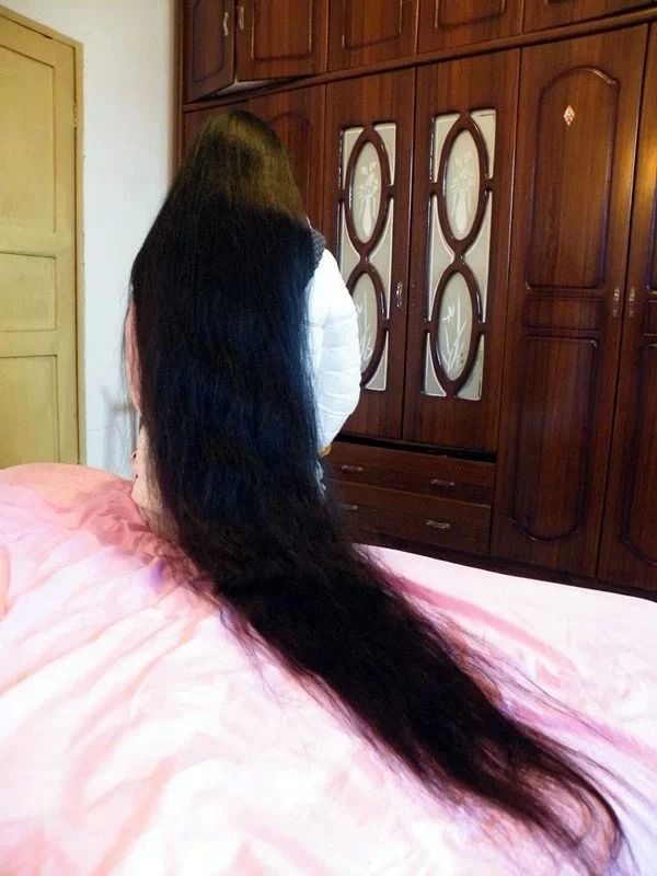 1.6 meters super thick long hair