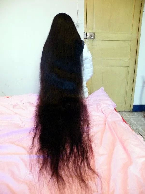 1.6 meters super thick long hair