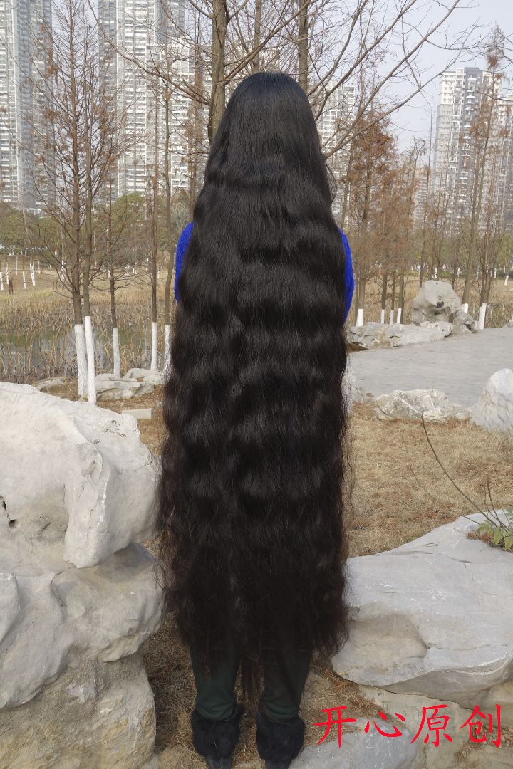 Super long hair welcome coming spring - [ChinaLongHair.com]