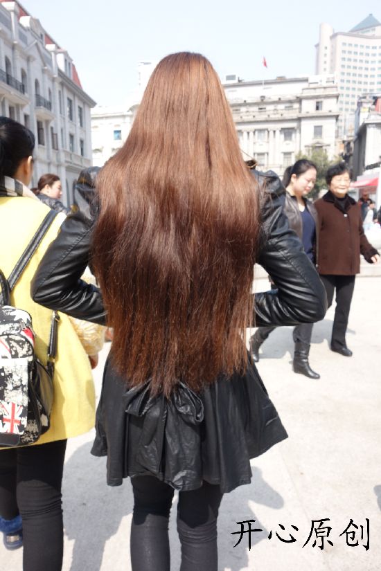 Streetshot of long hair by eflikai-2