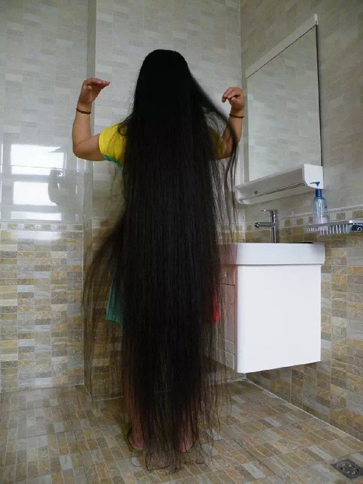 Floor Length Long Hair Beyond 1 55 Meters [chinalonghair
