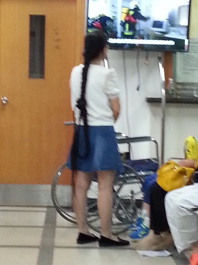 This lady from Zhongshan University has 3.2 meters long hair