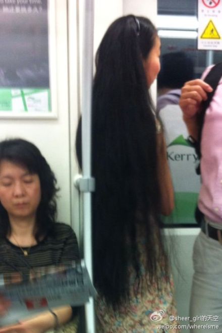 Long hair photos from Chinese twitter-24