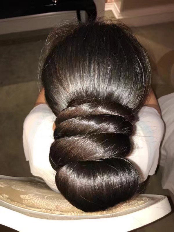 Ankle length super long ponytail - [ChinaLongHair.com]