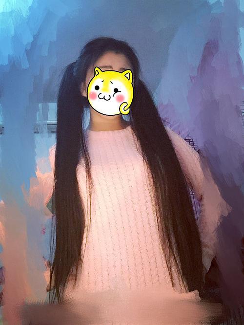It is not easy to keep long hair for 8 years