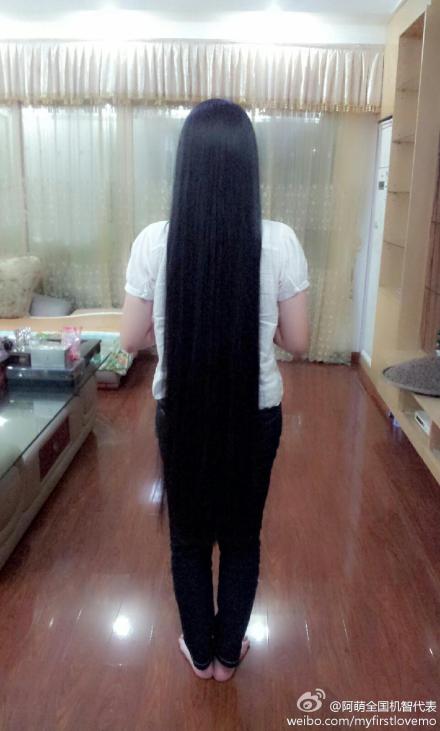 Long hair photos from Chinese twitter-26